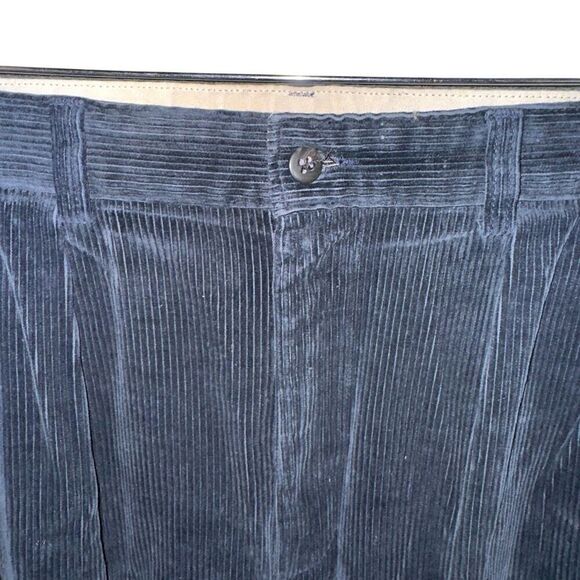 80s Polo Ralph Lauren Nautical Navy Polo Cords Size 32 - Picture 4 of 12